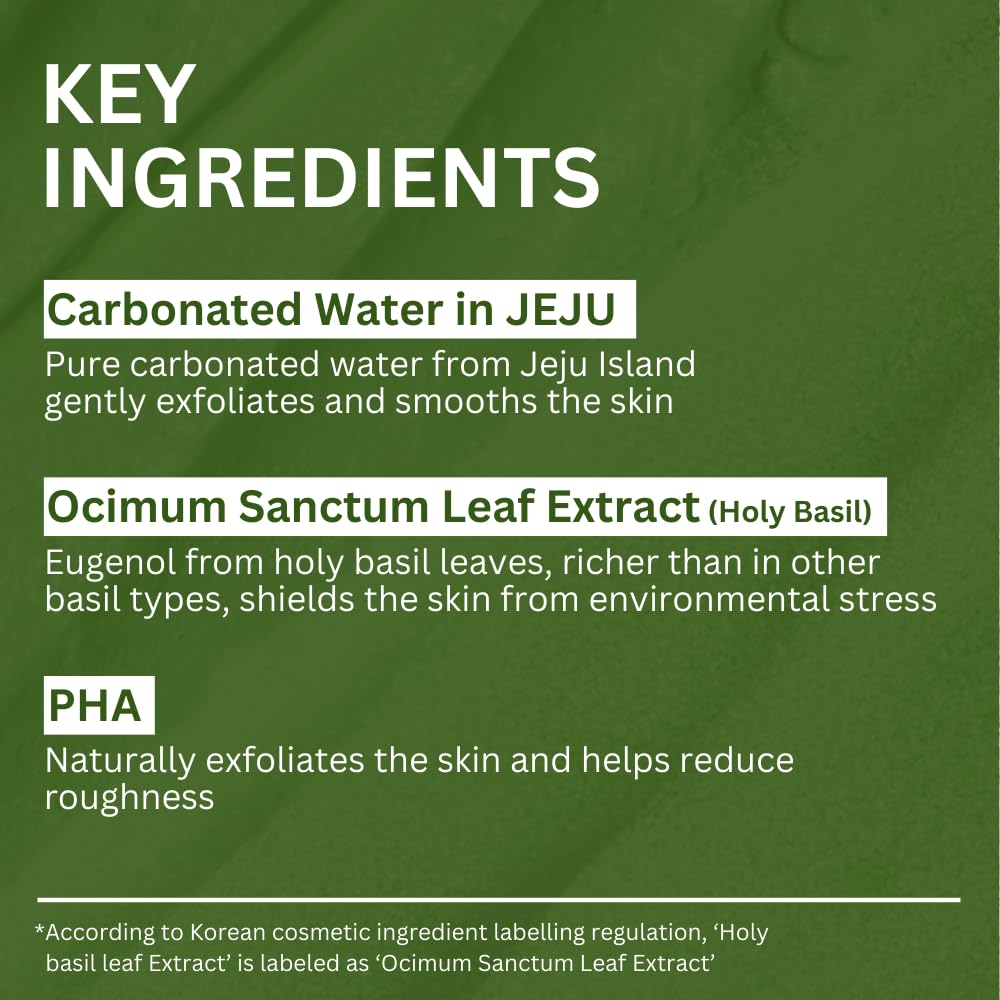 Masque Moussant Purifiant au Basilic Sacré